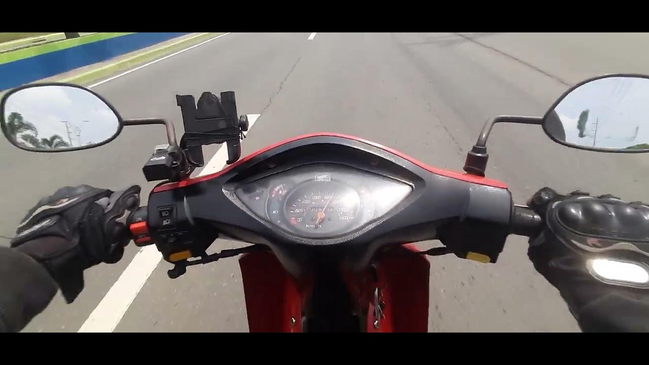 Honda wave 100 80kph lng daw kaya pero di inasahan ang resulta