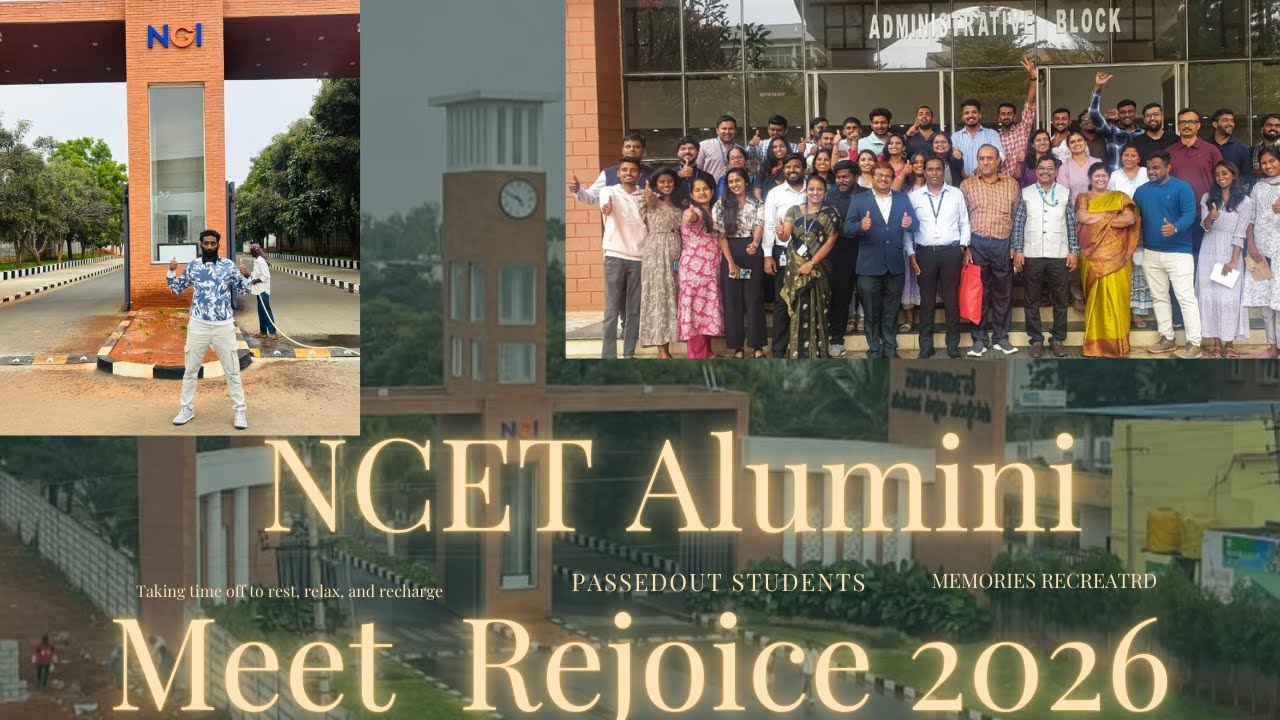 So happy to join Nagarjuna College  Alumni Meet – REJOICE 2026 #ncet2026 #ncet #nagarjuna #memories.