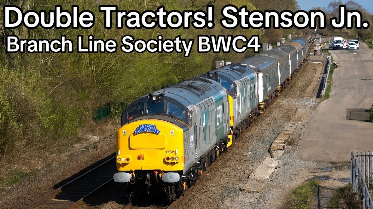 37611 & 37423 Lead Branch Line Society “BWC4” | Double Headed Freight & More! 