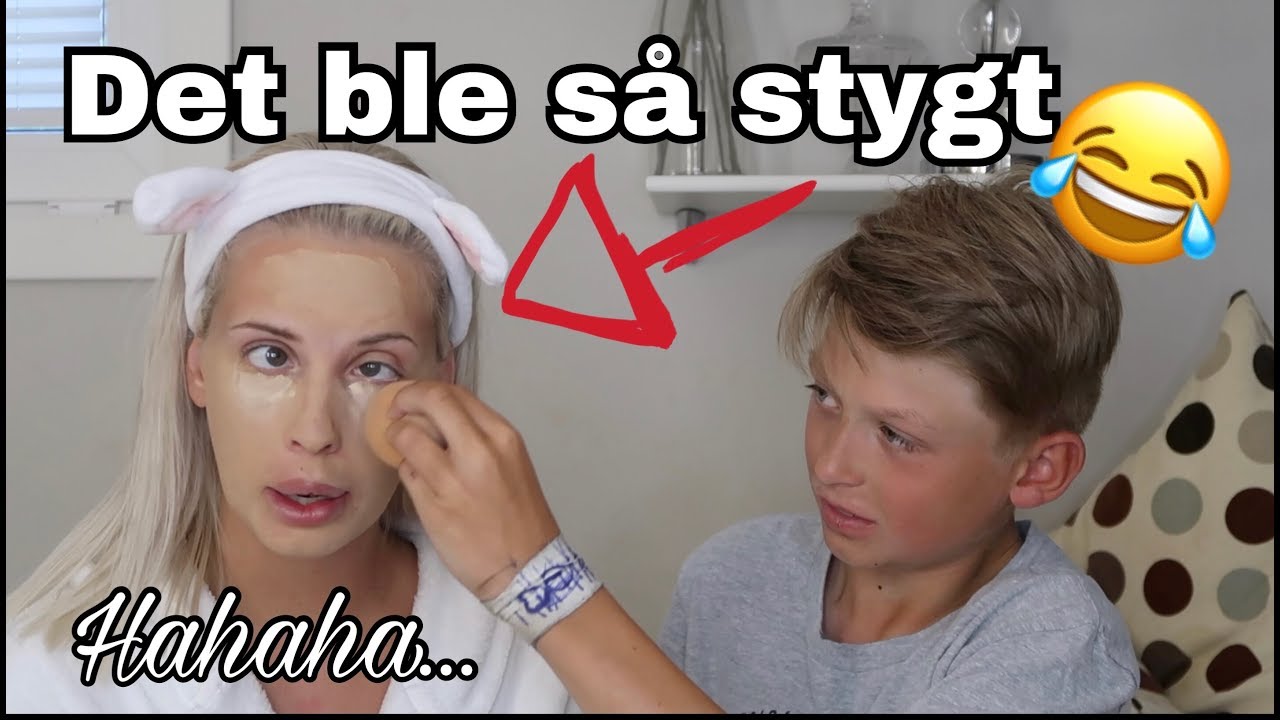 Min lillebror sminker meg - DET BLE HELT J*VLIG..