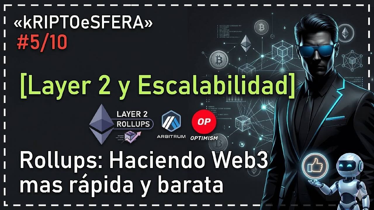 LAYER 2 Y ESCALABILIDAD: Los Rollups y la optimización de la Web3