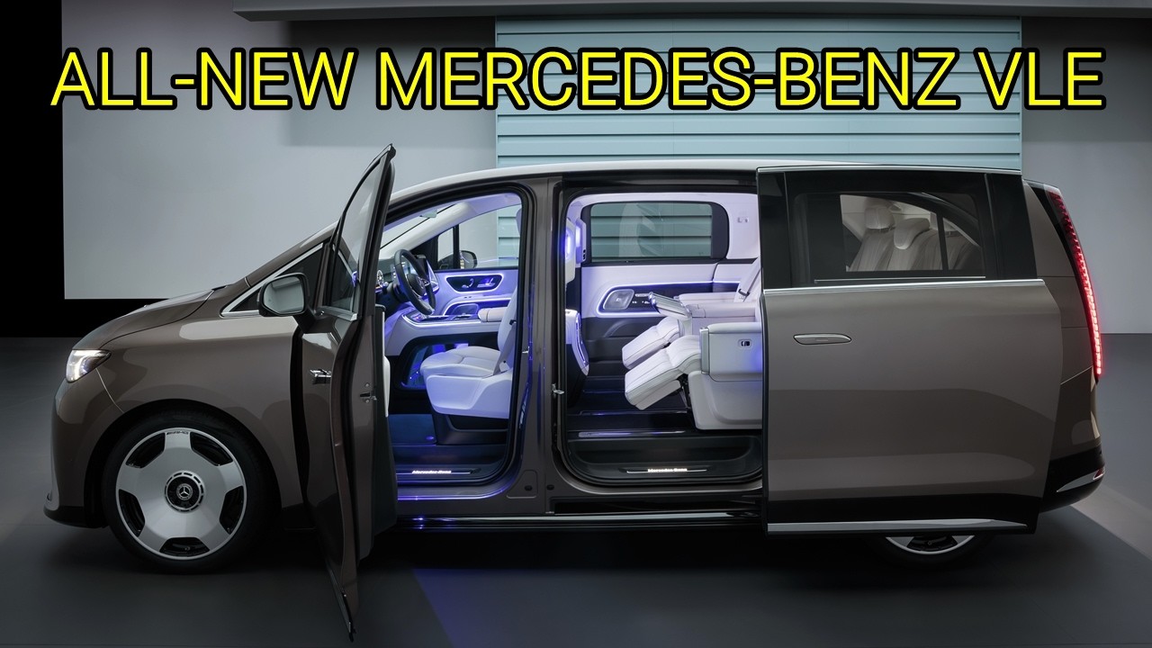 New 2026 MERCEDES-BENZ VLE - INTERIOR | Luxurious Family MPV