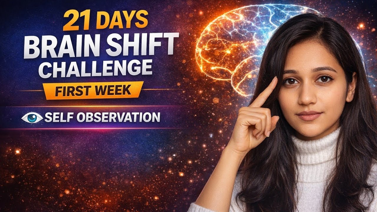 Week 1: Stop Running on Autopilot | 21 Days Brain Shift Challenge #BrainShift#Neuroplasticity