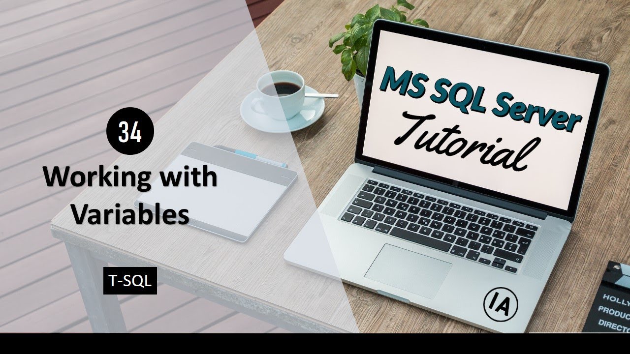 34. Working with Variables in SQL Server | SQL Server Tutorial in Hindi