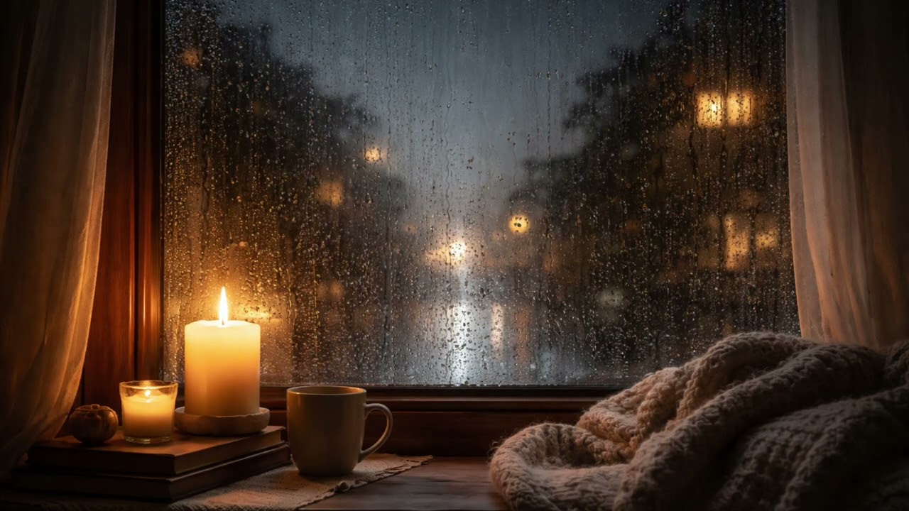 Rain on Window for Deep Sleep 🌧 30 Minutes Relaxing Rain Sounds