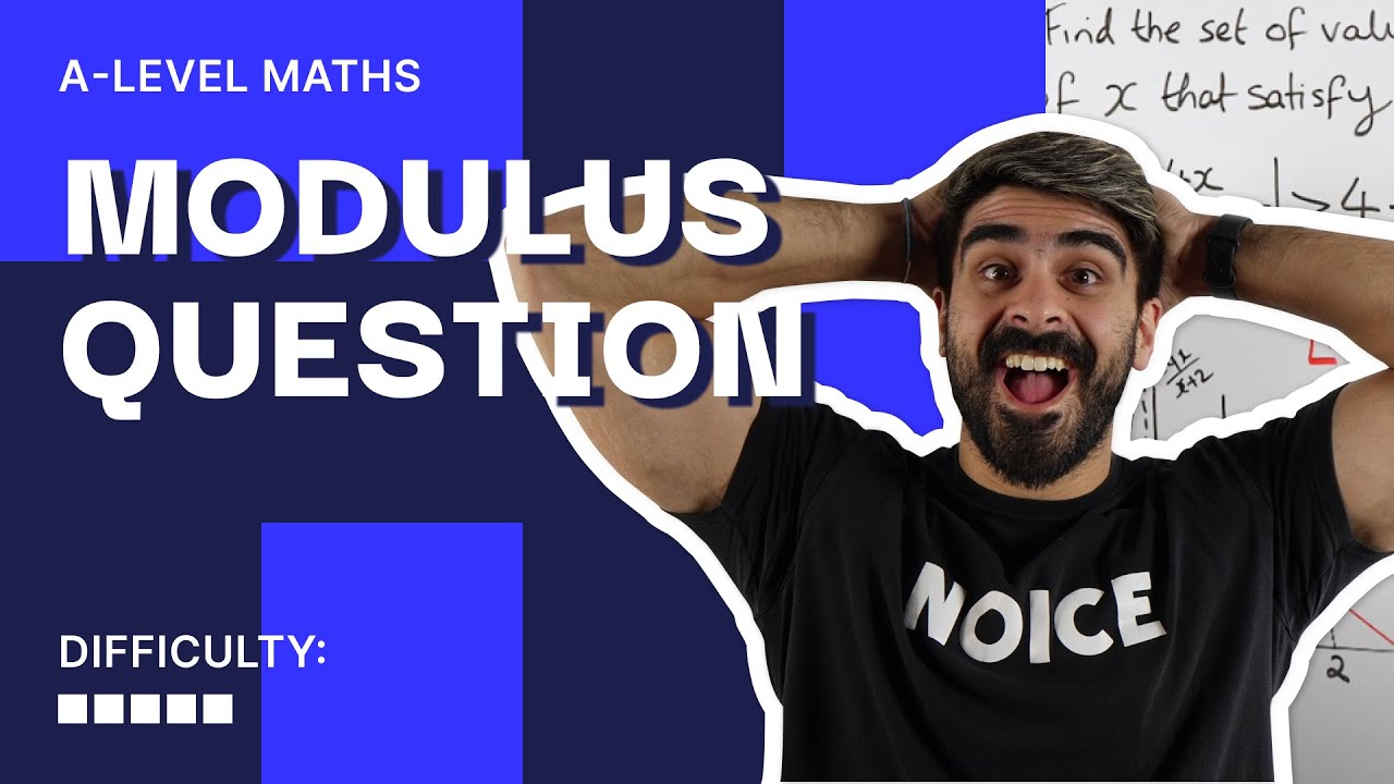 8. BIZARRE Modulus Question | A level Maths