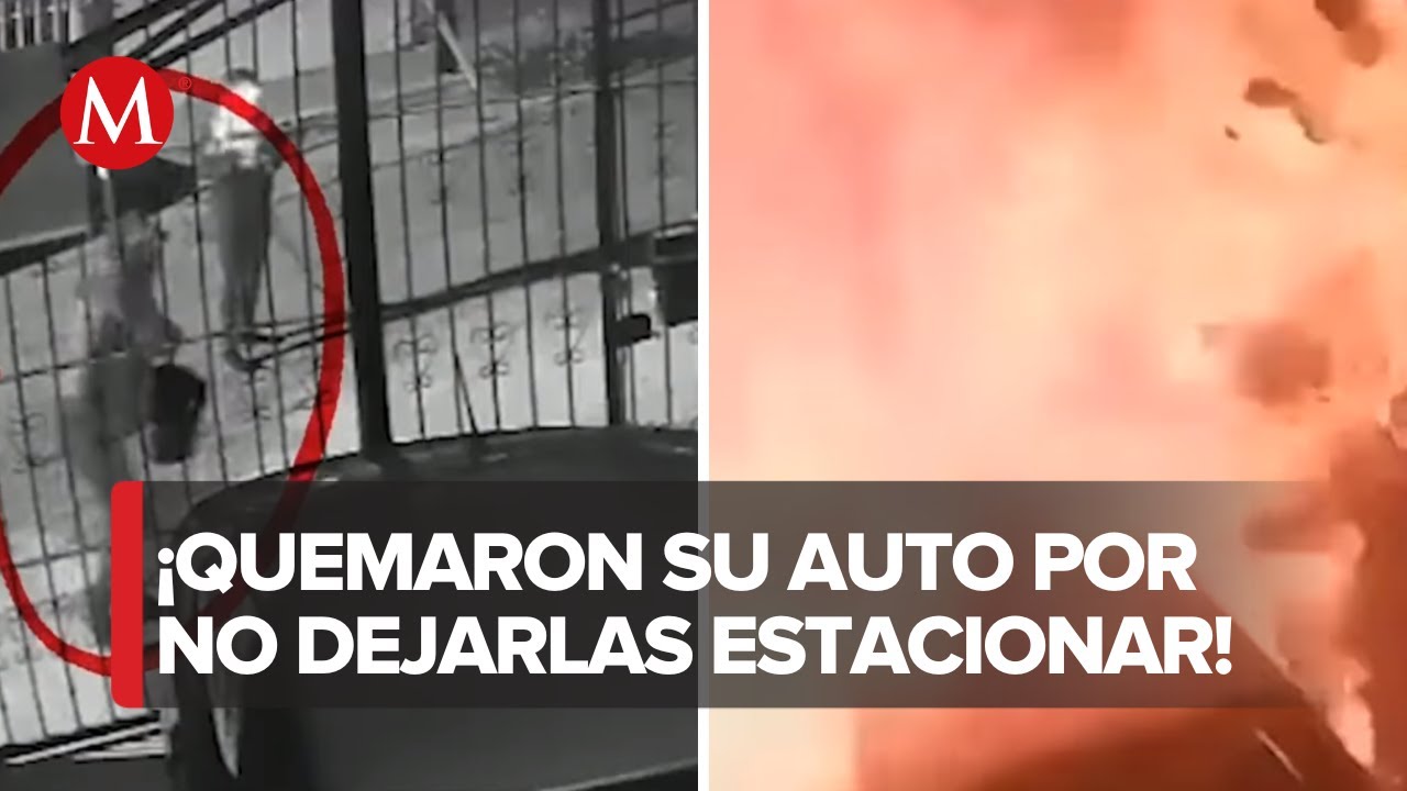 Dos mujeres incendian auto por no dejarlas estacionarse frente a casa