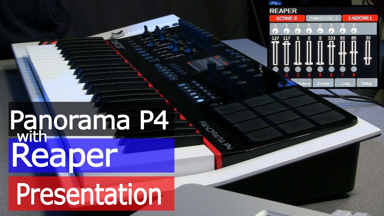Nektar Panorama P4 With Reaper