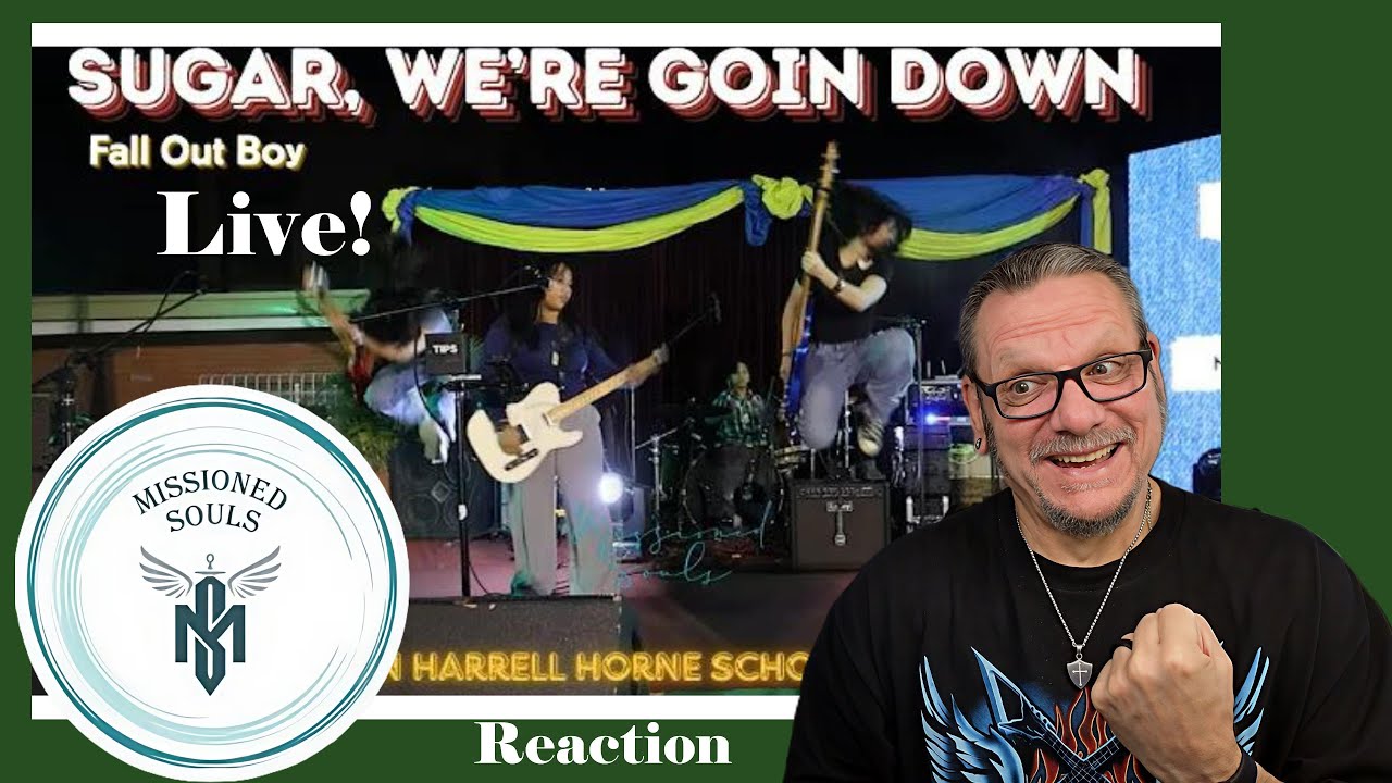 Missioned Souls | LIVE - SUGAR, WE'RE GOIN DOWN (Fall Out Boy) | Первое прослушивание. Энергия!