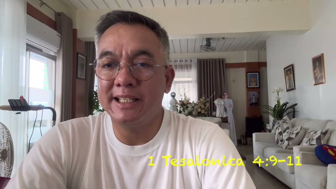 Ang Pagninilay sa Unang Pagbasa, Sabado, Ika 21 linggo sa Karaniwang Panahon, 1 TEs 4:9-11