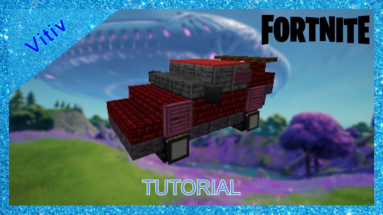 Fortnite Victory Motors Whiplash in Minecraft - 1:1 Scale - Tutorial