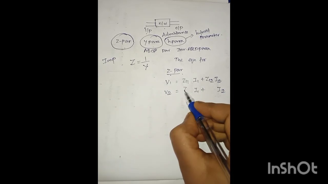 TRB Two-Port Networks introduction|two port network parameters|#trb #gate 