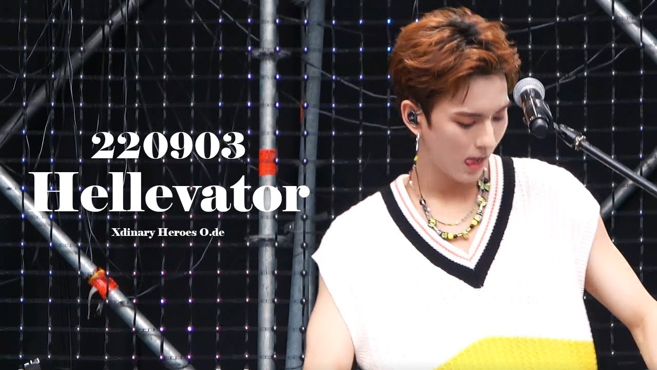 [4K] 220903 메가필드페스티벌 오드 'Hellevator' 직캠 엑스디너리히어로즈 Xdinary Heroes O.de Focus