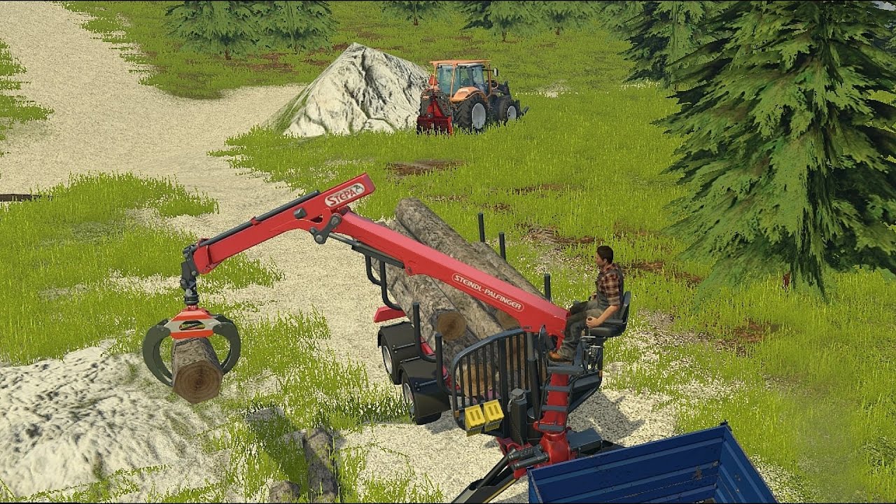 Farming Simulator 2015 - Forestry on the Alps 002