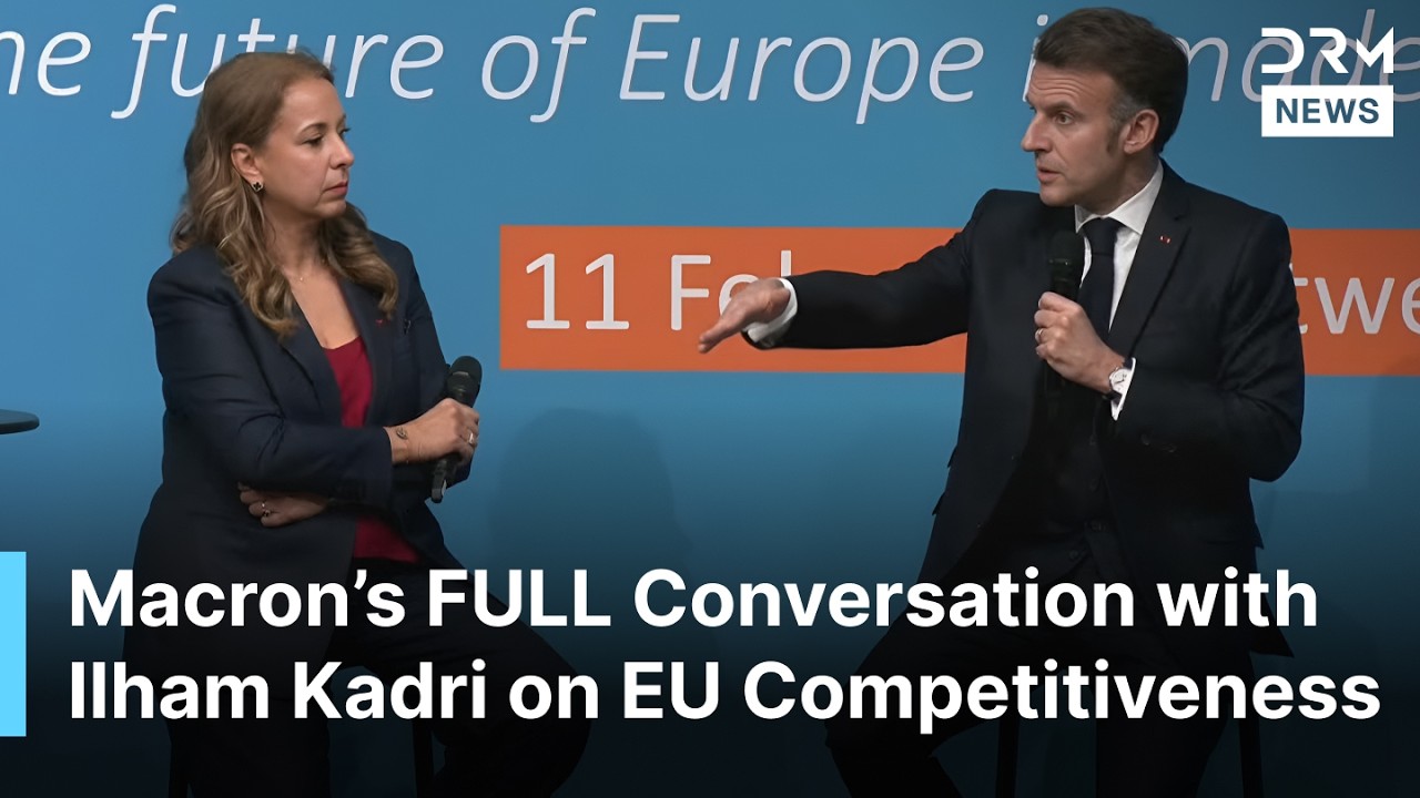 FULL DEBATE: Macron Outlines Europe’s Industrial Strategy, Pushes Urgent Industrial Reforms | AC1N