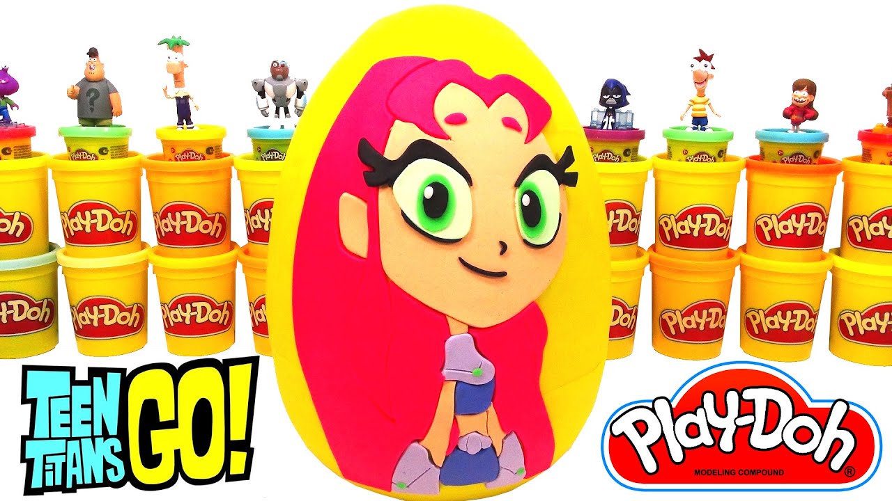 Teen Titans Go Starfire Sürpriz Yumurta Oyun Hamuru - LPS Cicibiciler MLP Paw Patrol