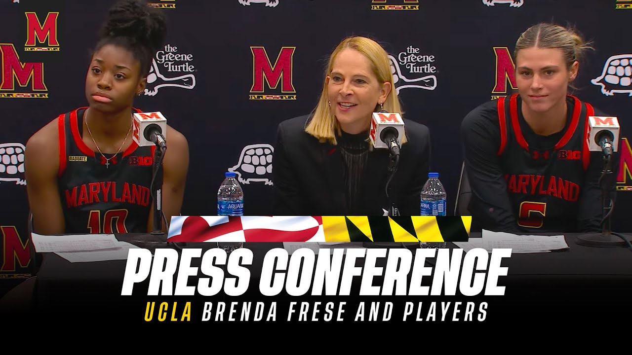 Maryland Women's Basketball | Head Coach Brenda Frese & Players Post Game Press Conference vs UCLA
