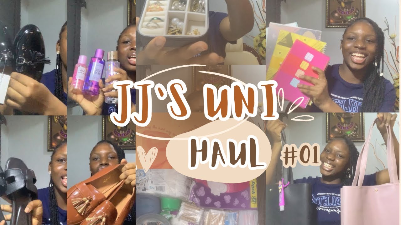 JJ's 2025 University Shopping Haul: My Must-Haves ✨🛍️*Freshers*School Essentials*very detailed *