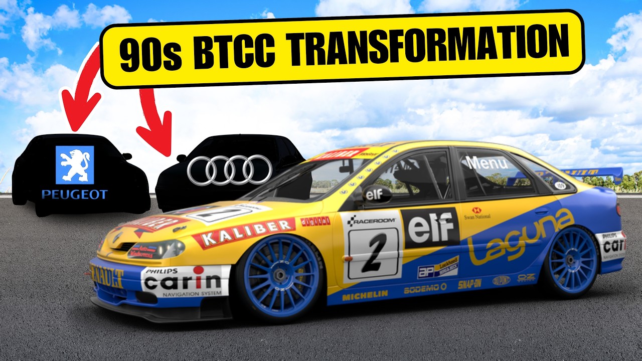 AUDI A4 и PEUGEOT 406 SUPER TOURERS 90-х годов BTCC. САМОЕ БОЛЬШОЕ ОБНОВЛЕНИЕ НА СЕЙЧАС