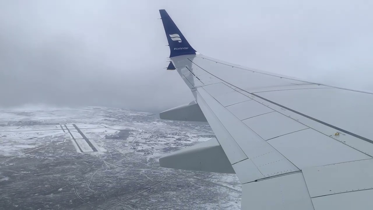 Icelandair B737max8 (TF-ICG) Departure out of Keflavik (Feb27th2025)