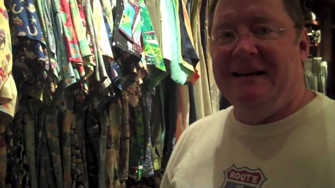 John Lasseter talks about his Hawaiian shirt collection