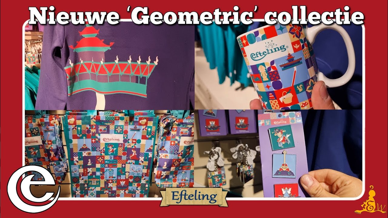 [#Efteling] NIEUWE souvenirlijn ‘Geometric’ te koop 2023