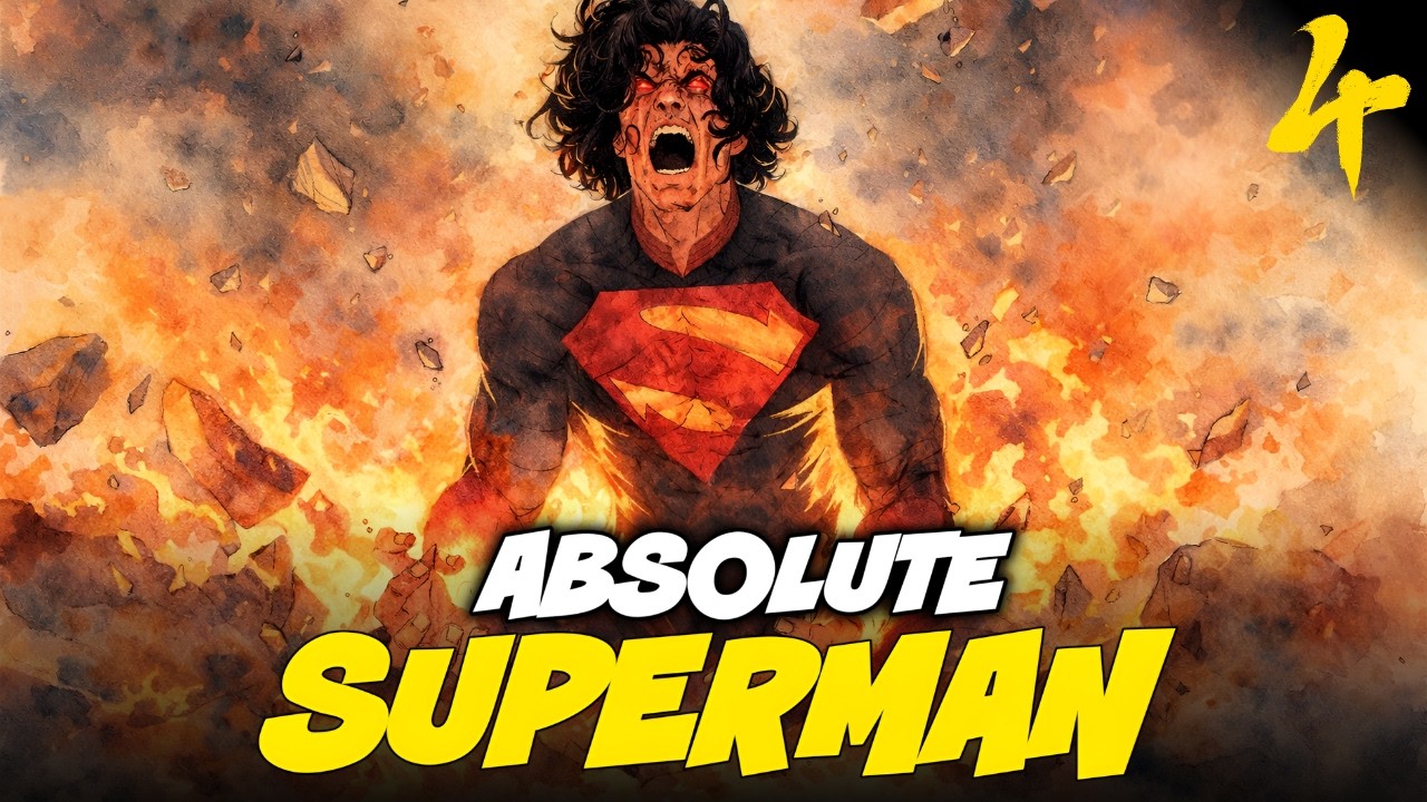 ABSOLUTE SUPERMAN Comics Explained in Hindi | Issues #4–6 Full Story Breakdown