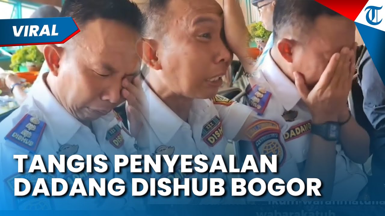 TANGIS PENYESALAN DADANG Dishub Bogor yang Sunat Uang Sopir Angkot, Direkam Langsung Dedi Mulyadi