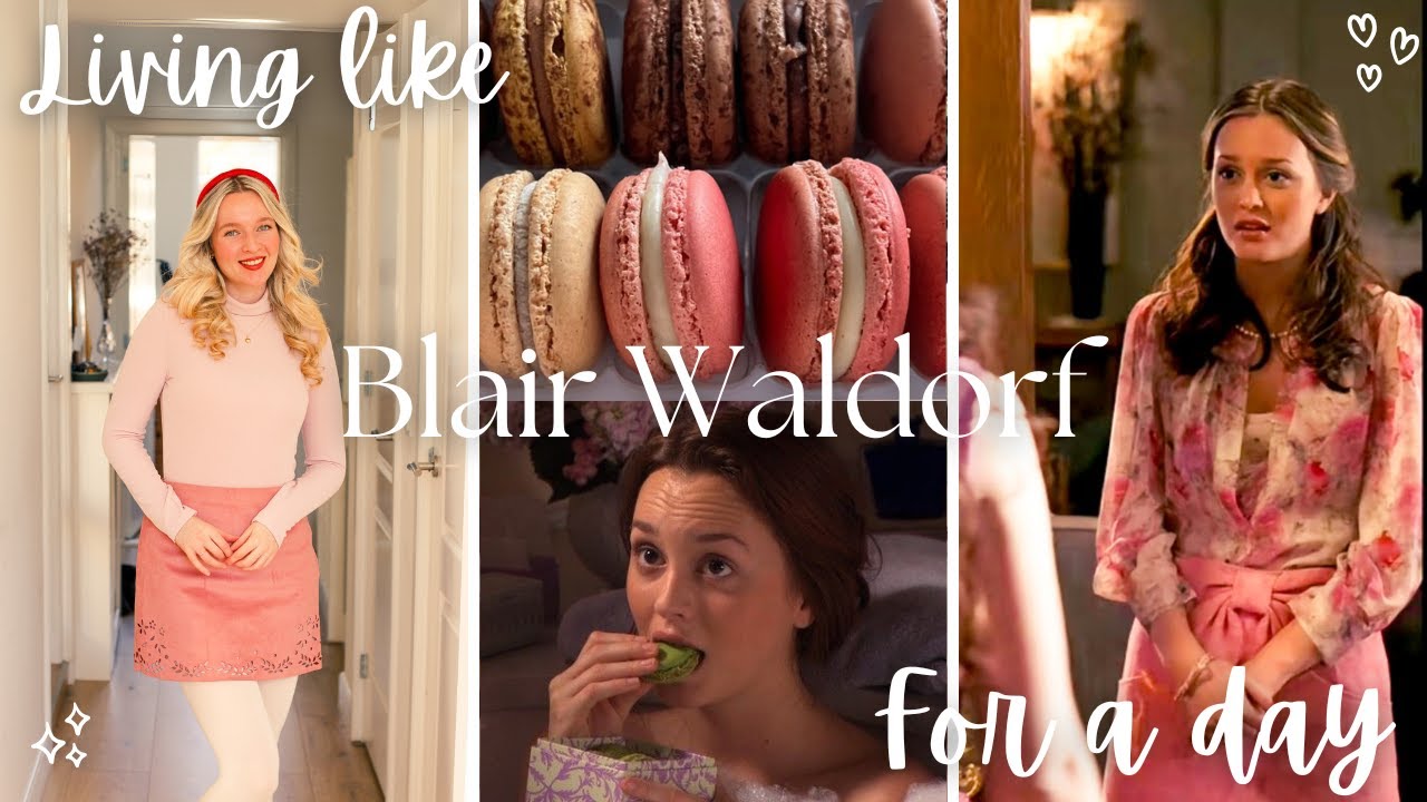 Living Like Blair Waldorf For A Day | Gossip Girl Vlog