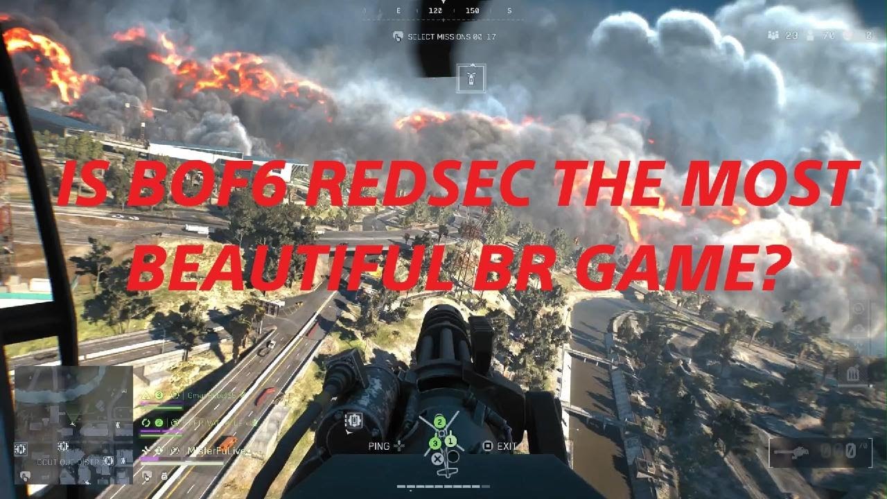 IS REDSEC THE MOST BEAUTIFUL BR GAME??? #BOF6 #Redsec #VideoGames #Battleroyale #Gaming
