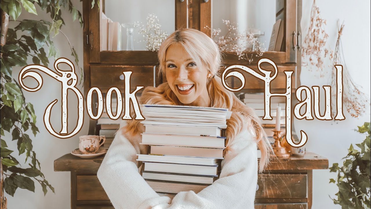 a big cozy book haul 🕯️// new books for spooky season & beautiful covers! 🕯️