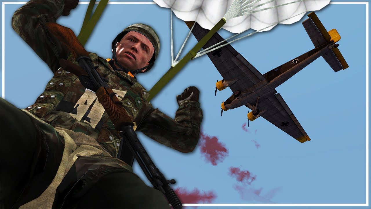 FRENCH RESISTANCE HILLTOP CLASH  | Arma 3 WW2 GERMAN PARATROOPERS