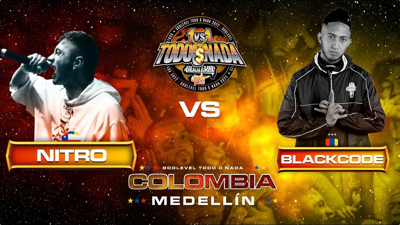 Nitro vs Blackcode - Octavos - God Level Todo o nada Medellín (oficial)