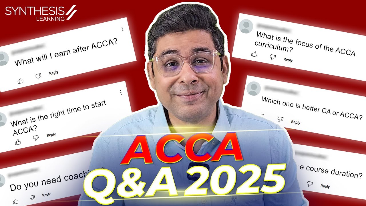 ACCA Q&A 2025: All Your Questions About #ACCA Salary, Cost, Exams, Jobs Answered #ACCA2025