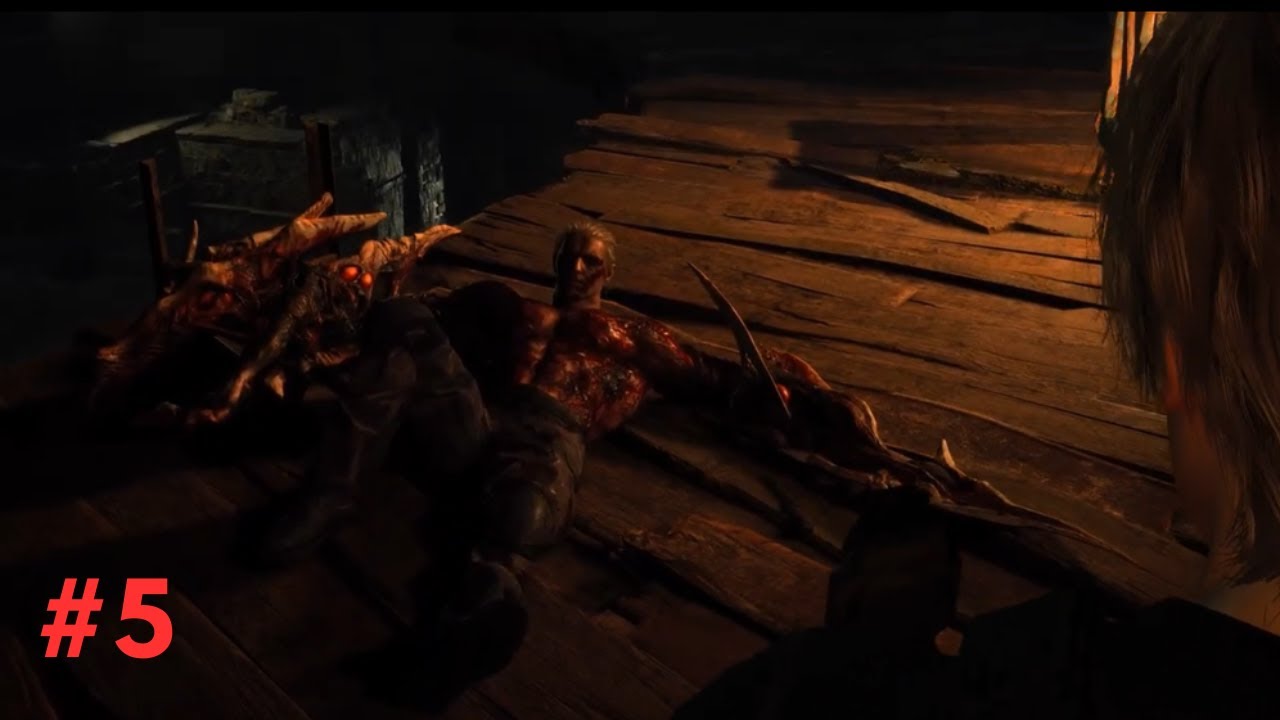 Killing Krauser with Leon! ( Re 4 Remake )