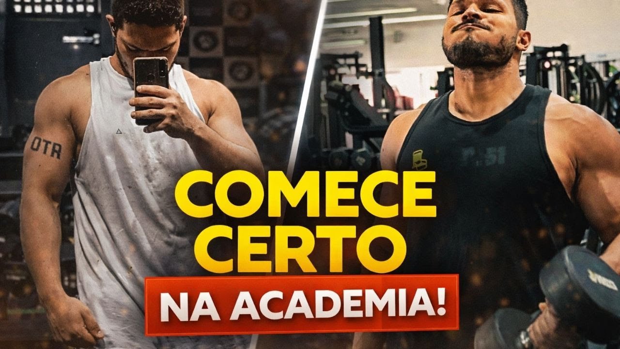 PARE DE TREINAR ERRADO: O guia real para o iniciante.