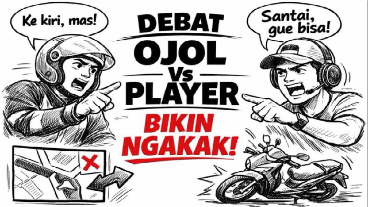 Ojol Life Simulator Rasa Sinetron! Driver vs Player Isinya Debat & Salah Mulu