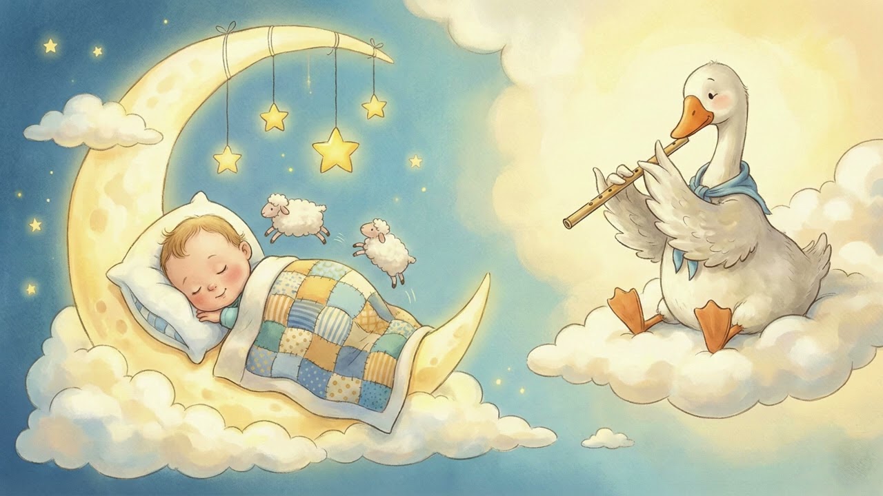 Lullaby | Very Soft Baby Lullaby 🌙 Under the Stars | Calm Nighttime Sleep Music