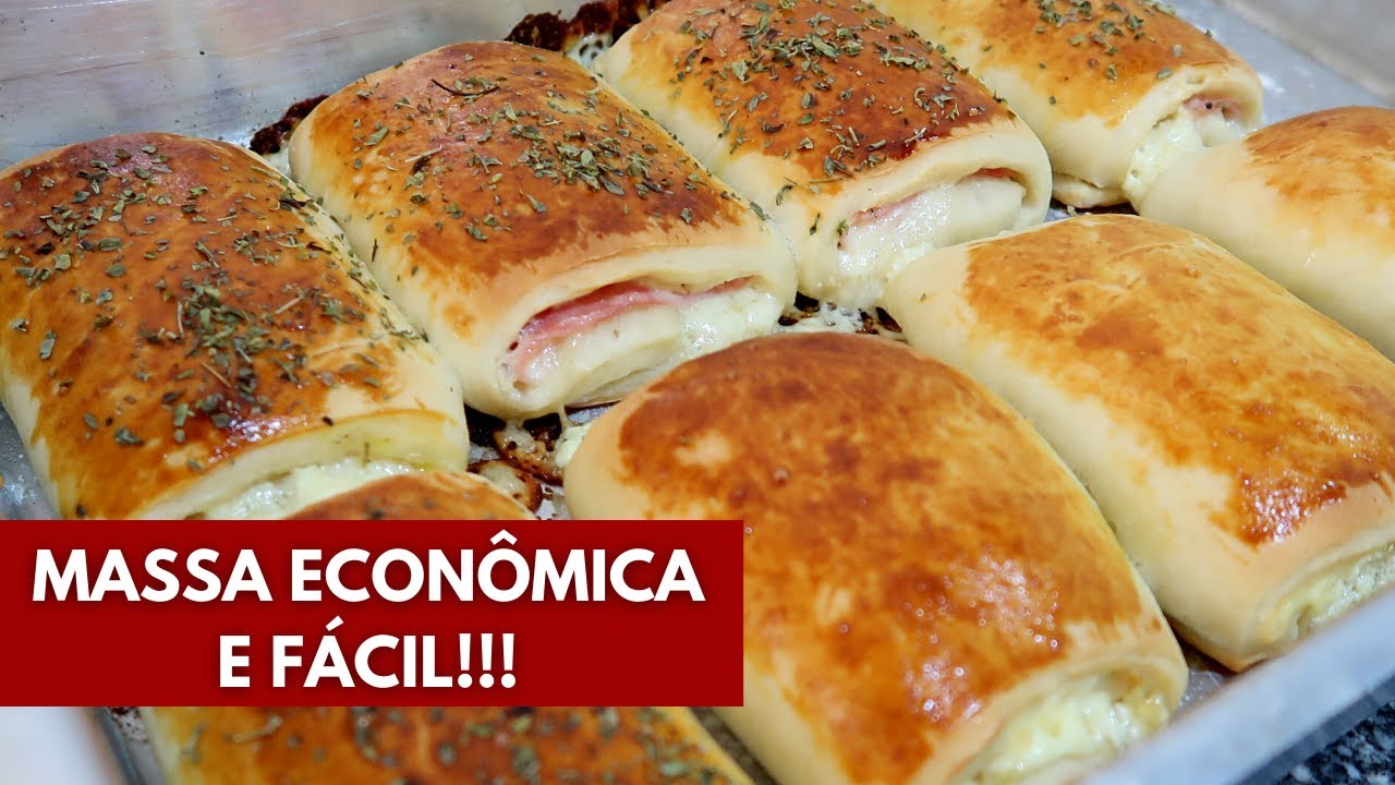 Joelho de queijo e presunto | Ganhe dinheiro com esta receita super fácil