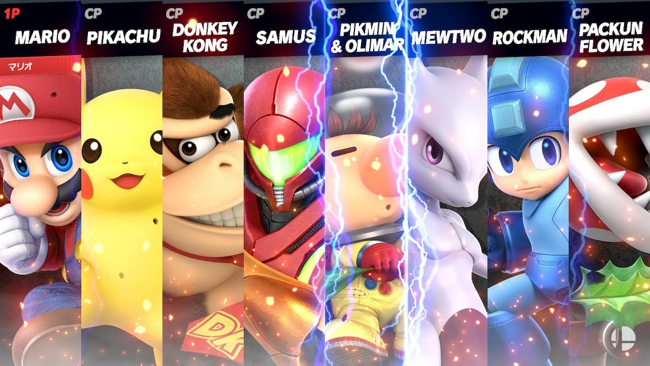 Super Smash Bros Ultimate 8 player smash match 1