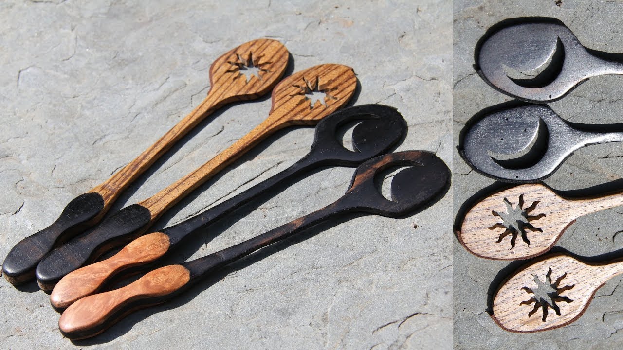 Making Dulcimer Hammers from Zebrawood and Ebony
