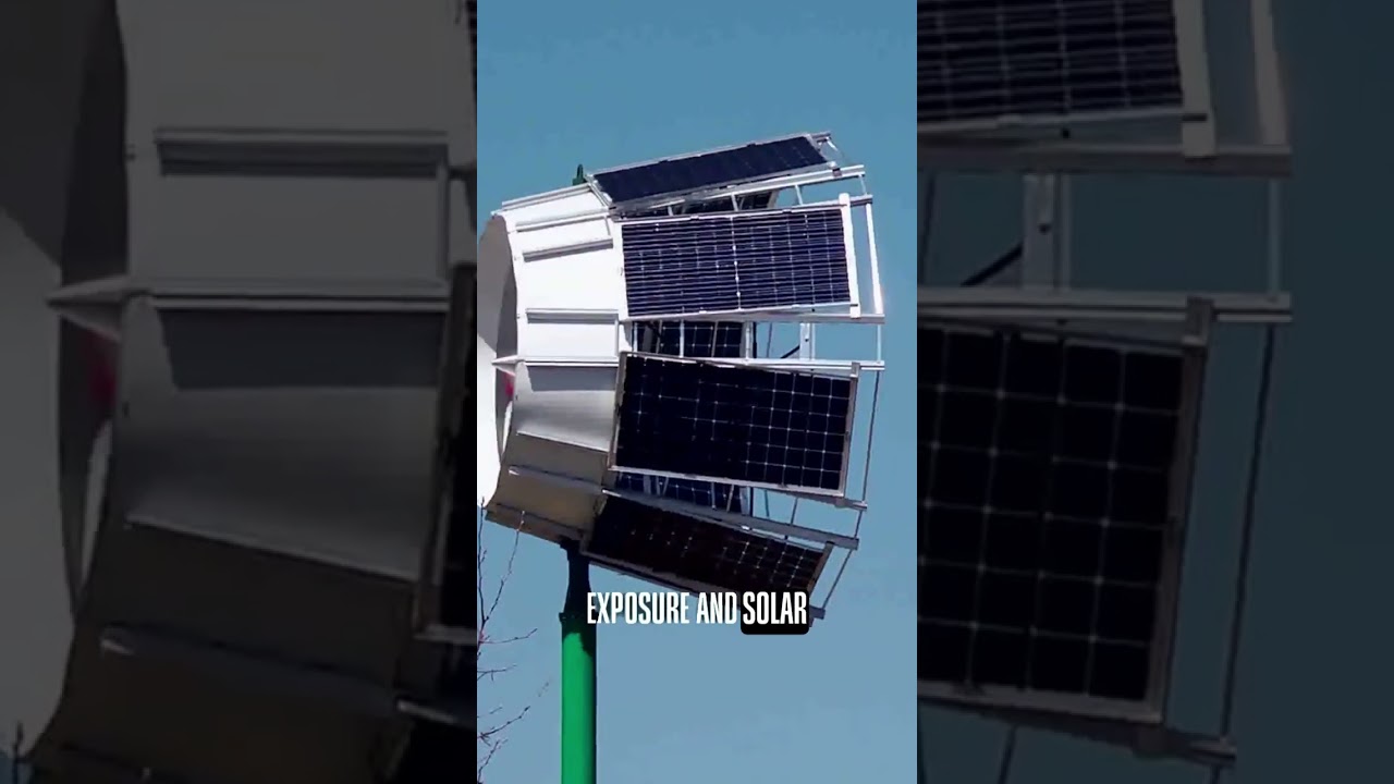 Это устройство одновременно генерирует солнечную и ветровую энергию!