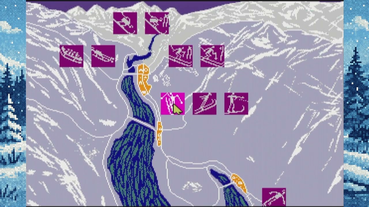 Nice Try 21: Winter Olympics Mega Drive oder auch: Der Aspie kann weiterhin keine Sportspiele ^^