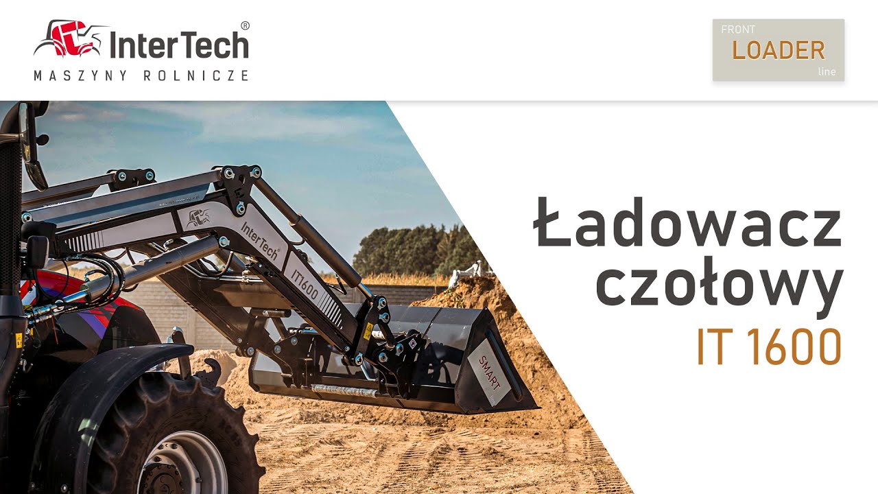 Ładowacz czołowy IT 1600 - Duża moc, jeszcze większa precyzja.