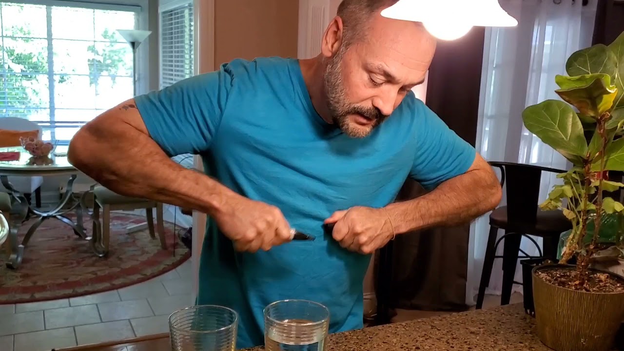 Quantum Jumping Using Water