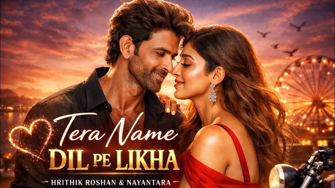 Tera Naam Dil Pe Likha | New release song | Hritik Roshan, Kiara advani | #lovesong 