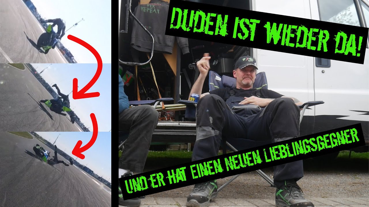 Ende der Funkstille - Duden is back! Mit kaputter Wirbelsäule und Fingern | IDC Superbike Rennen 1&2