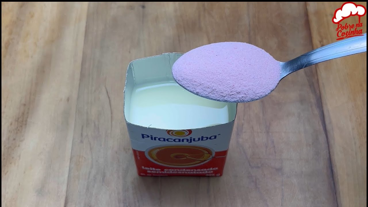 misture nesquik no leite condensado, e você não vai acreditar que da pra fazer isso