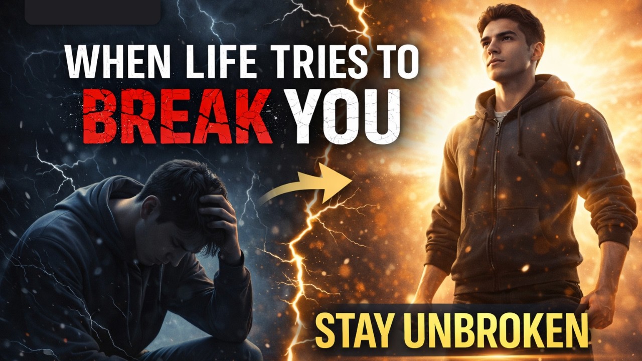 When Life Tries to Break You | Stay Strong & Never Give Up | Powerful Motivational Speech