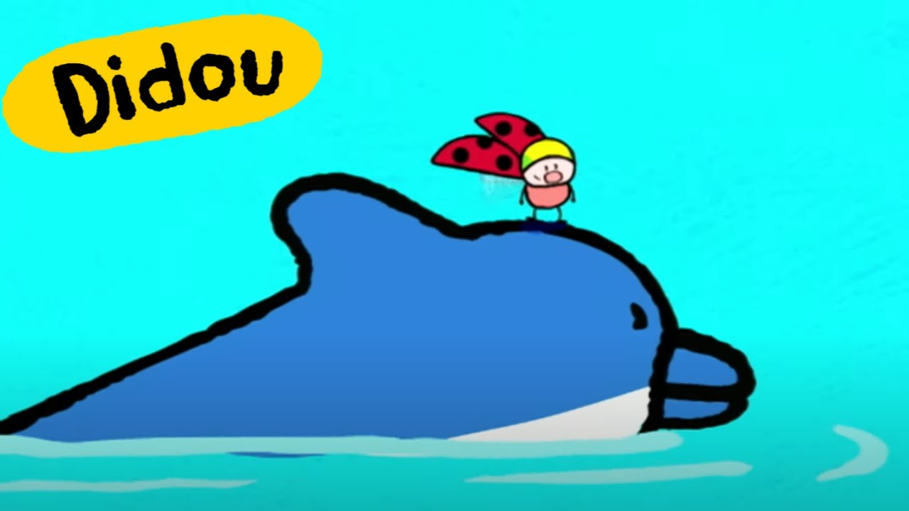 Didou dessine-moi un dauphin : une aventure sous-marine ! 🐬